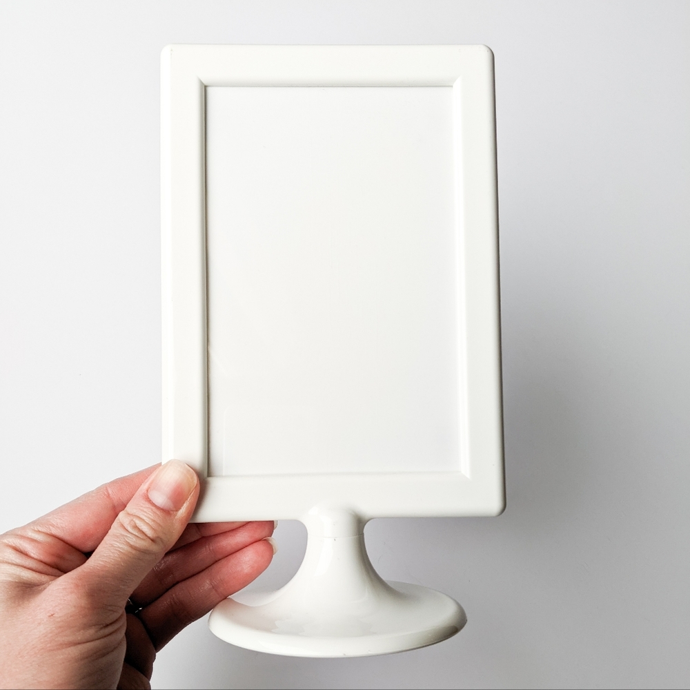 Ikea White 4x6 Photo Frame